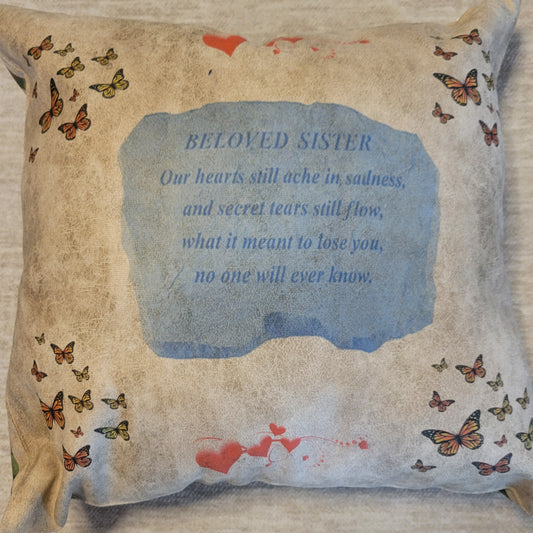 Custom Sublimation Throw Pillowcases – Personalized Design