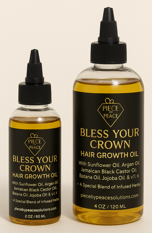 Bless Your Crown – Herbal, Scalp soothing Hair Rejuvenating Oil